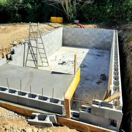 Installation d'une piscine en bois en Haute-Savoie (74)